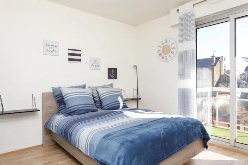 Appartement Cozy : 10/15 Min Des Champs Elysee Sartrouville Eksteriør bilde